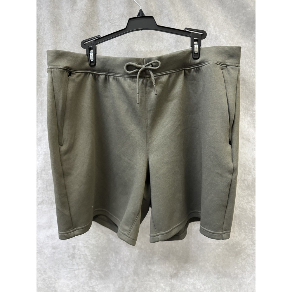 VRST‎ 7" Fleece Shorts XL – Warm Pewter, Zip Pockets